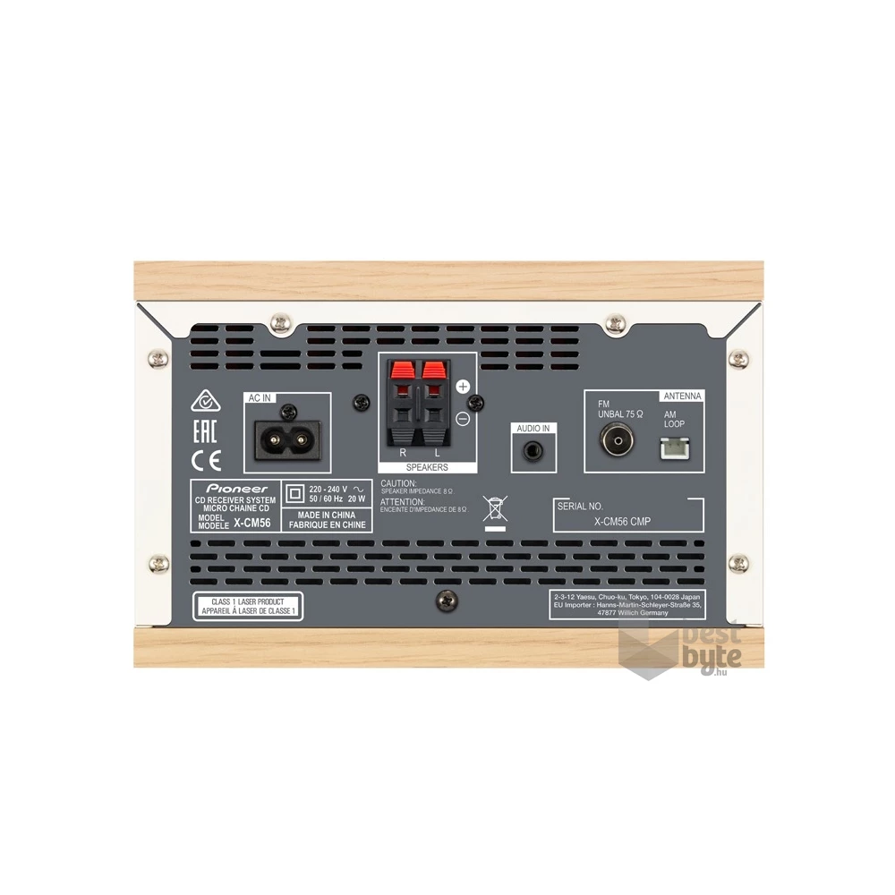 Pioneer X-CM56-W fehér Mini Hifi