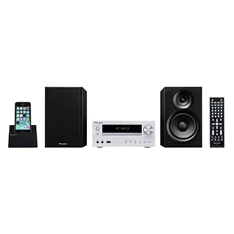 Pioneer X-HM32V-S ezüst DVD lejátszós Mikro Hifi