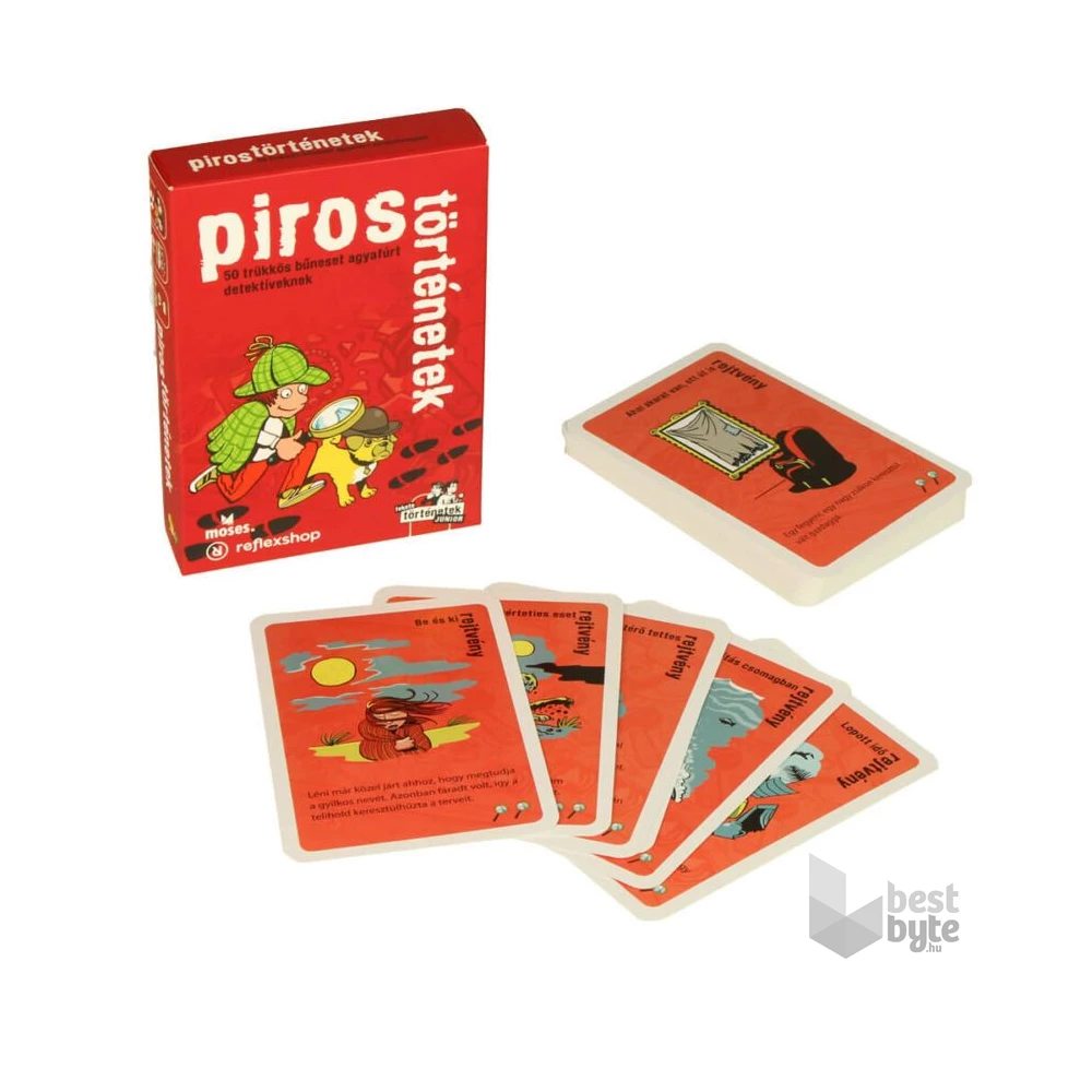 Piros történetek logisztori rejtvények