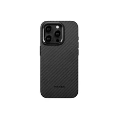 Pitaka 128973 1500D iPhone 15 Pro fekete/szürke aramid/TPU hátlap