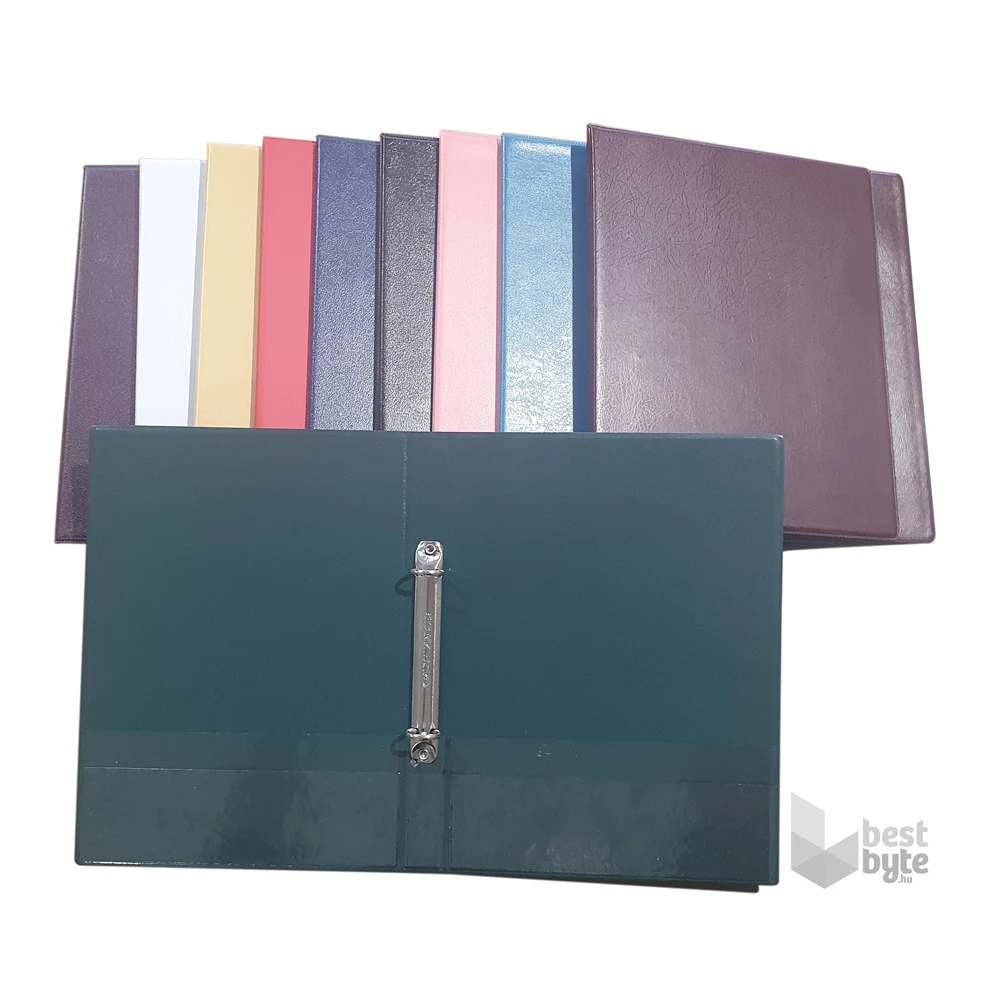 Plastweld PVC A5 2 gyűrűs kék 2cm gyűrűs mappa