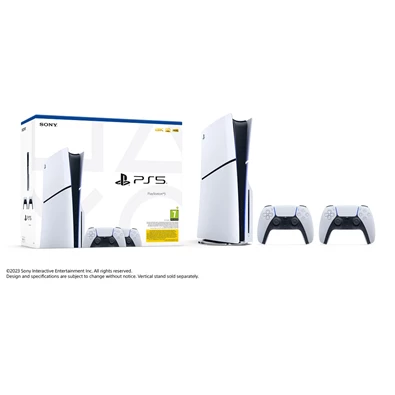 PlayStation®5 1TB játékkonzol (slim) + 2db DualSense™ vezeték nélküli kontroller