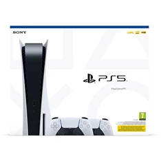 PlayStation®5 825GB játékkonzol + 2db DualSense™ vezeték nélküli kontroller