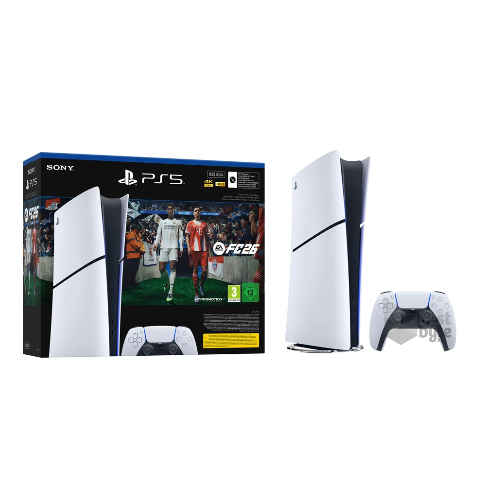 PlayStation®5 Digital Edition (slim) FC 26 Bundle játékkonzol csomag
