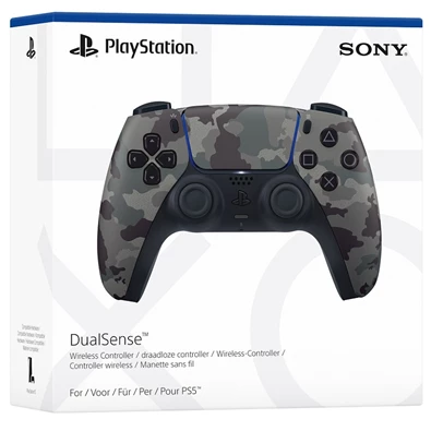 PlayStation®5 DualSense™ Grey Camouflage vezeték nélküli kontroller