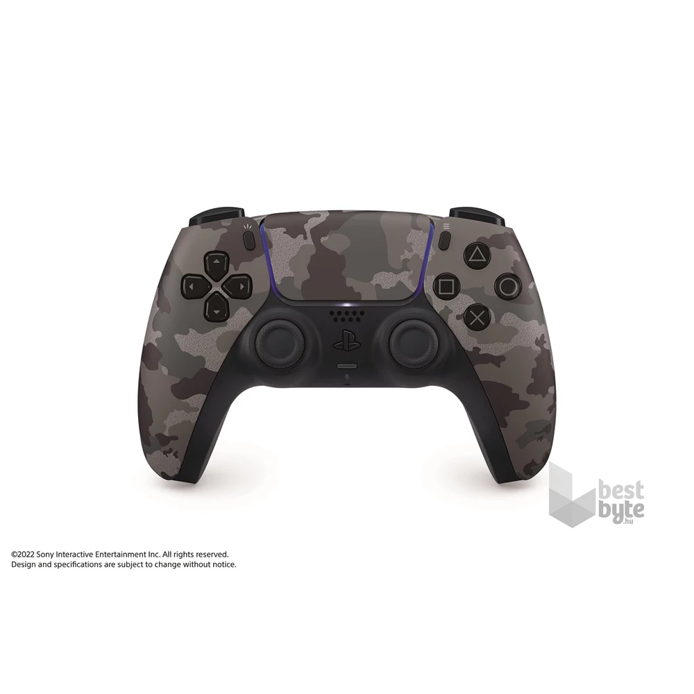 Sony 2808308 PlayStation®5 DualSense™ Grey Camouflage vezeték nélküli szürke terepszínű kontroller