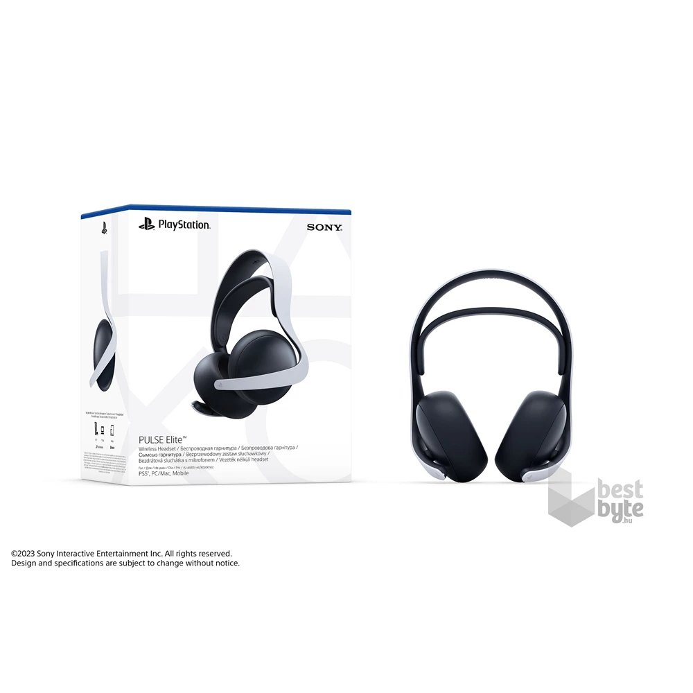 PlayStation®5 PULSE Elite™ vezeték nélküli headset