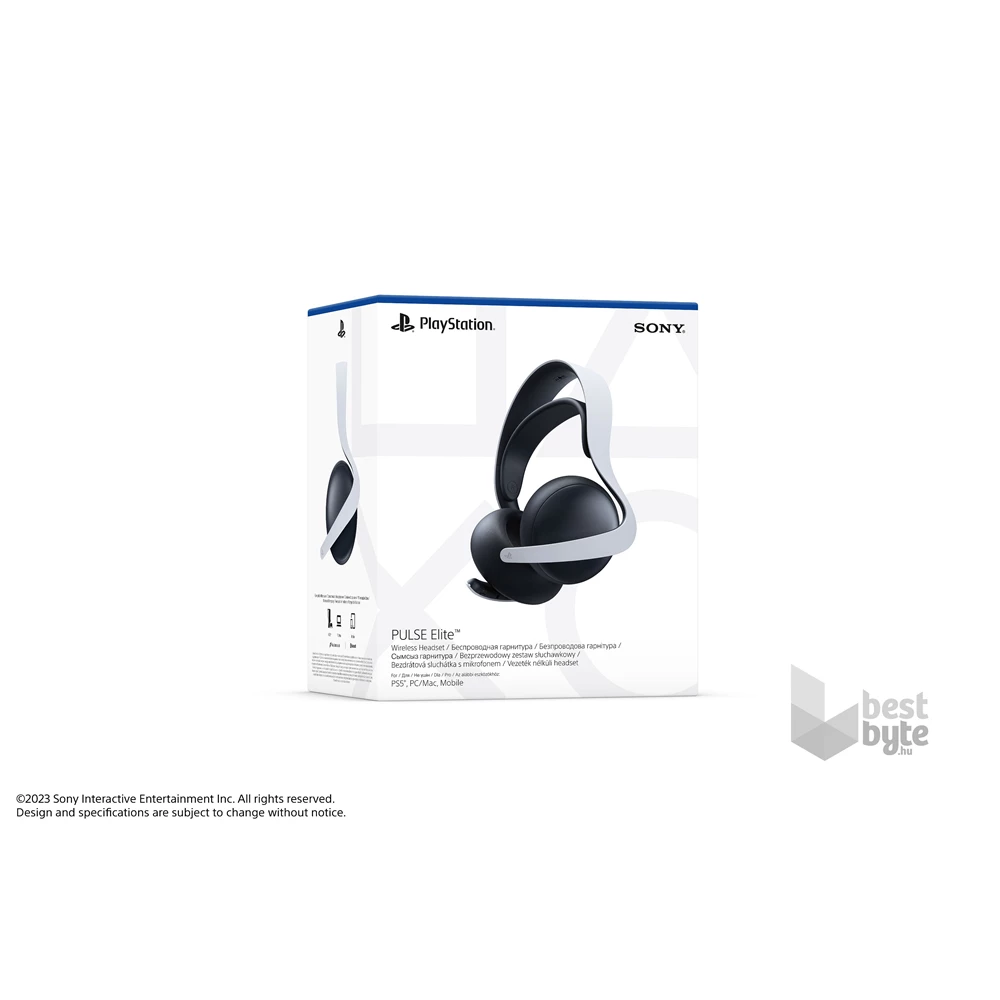 PlayStation®5 PULSE Elite™ vezeték nélküli headset
