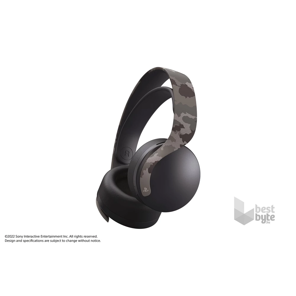PlayStation®5 Pulse 3D™ Grey Camouflage vezeték nélküli headset