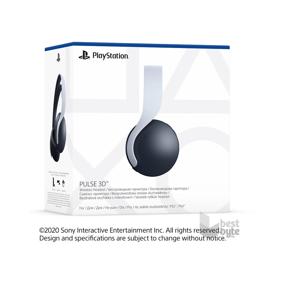 PlayStation®5 Pulse 3D™ vezeték nélküli headset