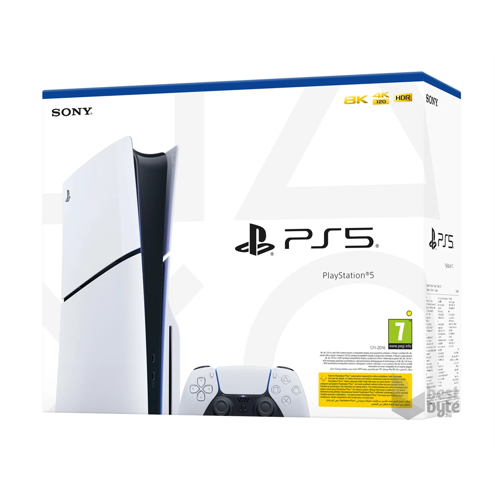 PlayStation®5 1TB lemezes játékkonzol (slim)