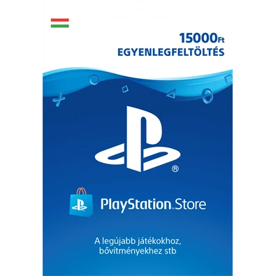 PlayStation Network 15000Ft-os feltöltőkártya