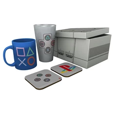 Playstation 400ml pohár + 320ml bögre + alátét csomag
