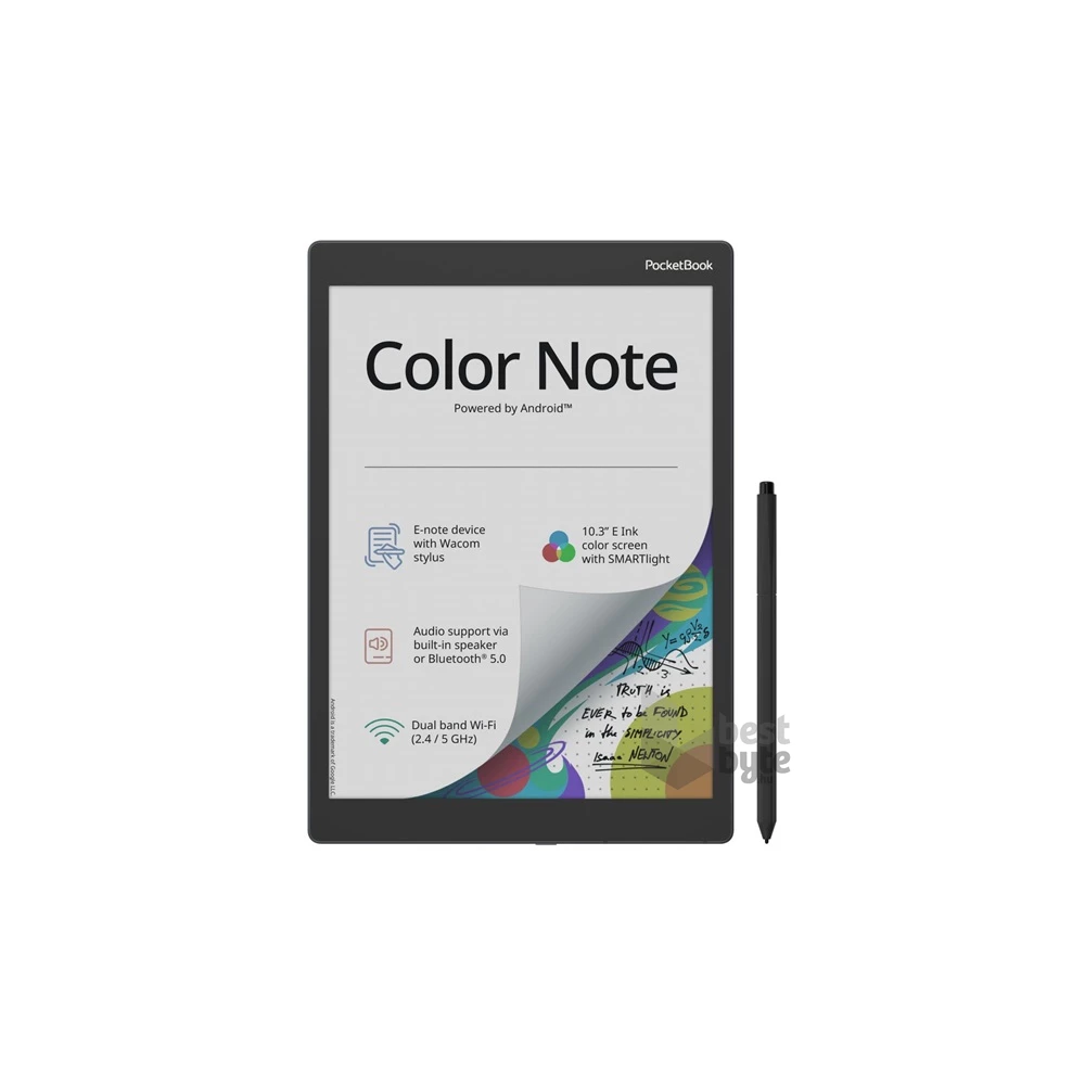 PocketBook PB1041-1-WW COLOR Note 10,3" 32GB WiFi/BT szürke E-Book olvasó