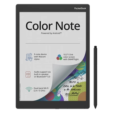 PocketBook PB1041-1-WW COLOR Note 10,3" 32GB WiFi/BT szürke E-Book olvasó