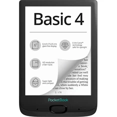 PocketBook PB606-E-WW Basic 4 fekete E-Book olvasó