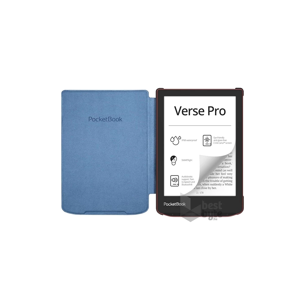PocketBook PB629_634 Shell gyári Tok kék E-book olvasó tok