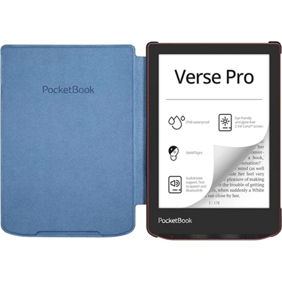 PocketBook PB629_634 Shell gyári Tok kék E-book olvasó tok