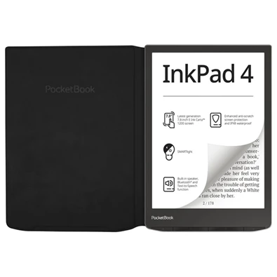 PocketBook PB743 INKPad4 FLIP gyári Tok fekete E-book olvasó tok