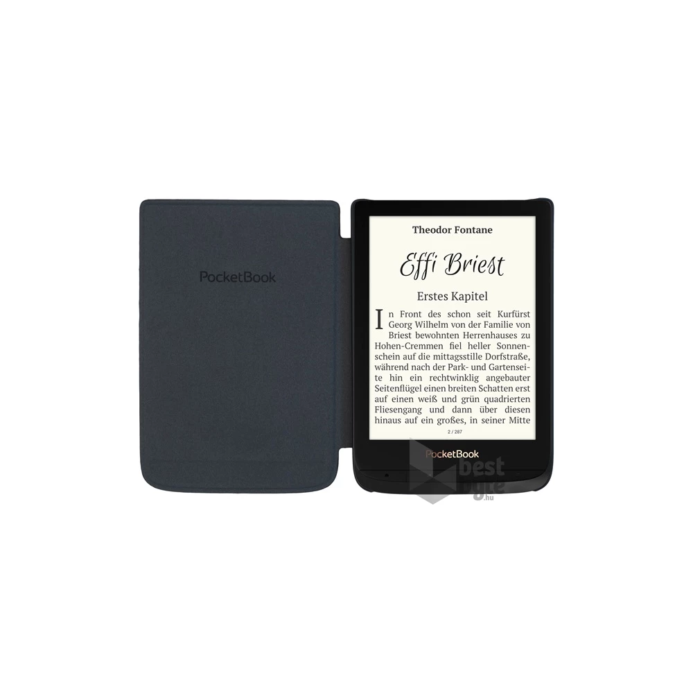 PocketBook Shell 6" (Touch HD 3, Touch Lux 4, Basic Lux 2) fekete E-book olvasó tok