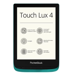 Pocketbook PB627-C-WW Touch Lux 4 smaragdzöld E-Book olvasó