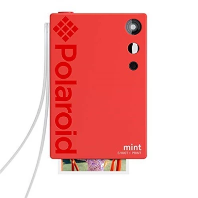Polaroid Mint P-POLSP02R piros instant fényképezőgép és fotónyomtató
