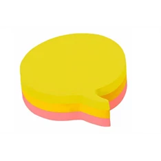 Post-it szövegbuborék alakú öntapadós jegyzettömb