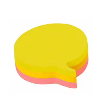 Post-it szövegbuborék alakú öntapadós jegyzettömb