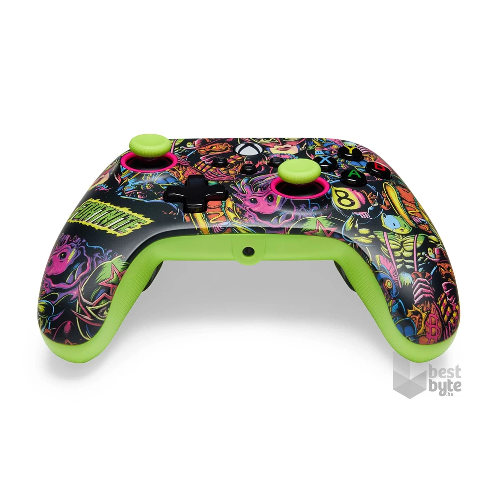 PowerA XBGP0438-02 Advantage Xbox Series X|S/Xbox One/PC vezetékes Fortnite Glow kontroller ( A )