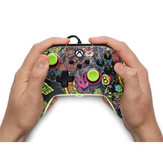 PowerA XBGP0438-02 Advantage Xbox Series X|S/Xbox One/PC vezetékes Fortnite Glow kontroller ( A )