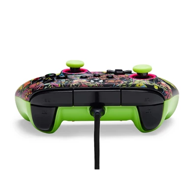 PowerA XBGP0438-02 Advantage Xbox Series X|S/Xbox One/PC vezetékes Fortnite Glow kontroller ( A )
