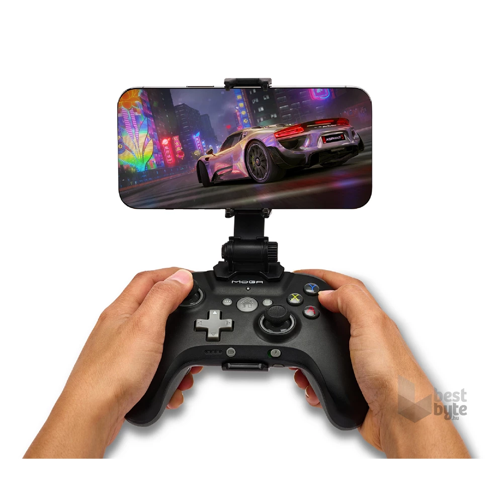 PowerA 1509754-01 MOGA XP5-i PLUS xCloud/iOS Bluetooth vezeték nélküli fekete kontroller