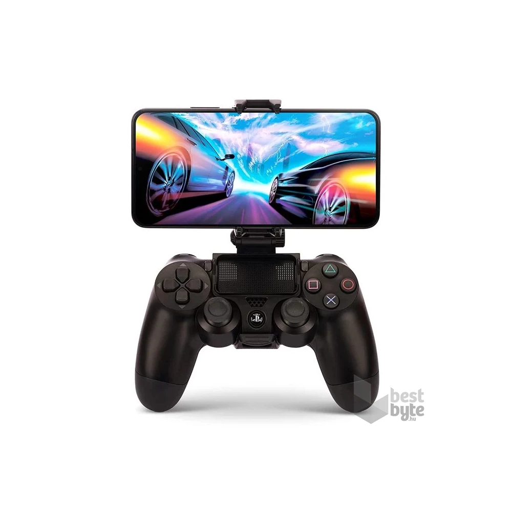 PowerA 1515667-01 MOGA Mobile Clip PS5/PS4 fekete kontroller tartókar ( E )