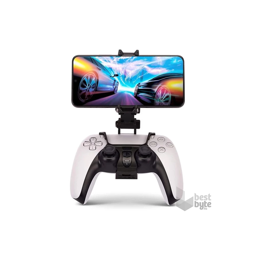 PowerA 1515667-01 MOGA Mobile Clip PS5/PS4 fekete kontroller tartókar ( E )