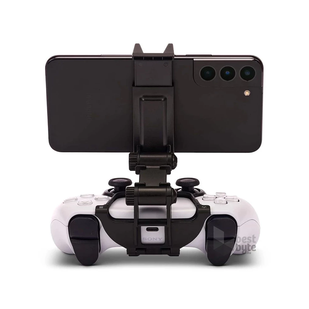 PowerA 1515667-01 MOGA Mobile Clip PS5/PS4 fekete kontroller tartókar ( E )