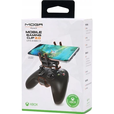PowerA 1519066-01 MOGA Mobile Clip 2.0 Xbox One/Series X|S fekete kontroller tartókar ( E )
