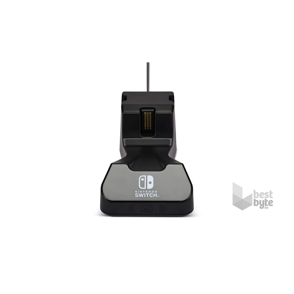 PowerA 1525991-01 Nintendo Switch/Lite/OLED Charging Base fekete kontroller töltőállomás (Újracsomagolt)