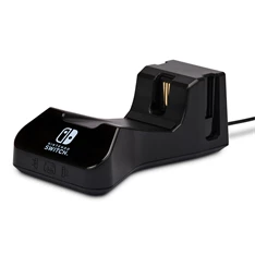 PowerA 1525991-01 Nintendo Switch/Lite/OLED Charging Base fekete kontroller töltőállomás (Újracsomagolt)