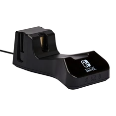 PowerA 1525991-01 Nintendo Switch/Lite/OLED Charging Base fekete kontroller töltőállomás (Újracsomagolt)