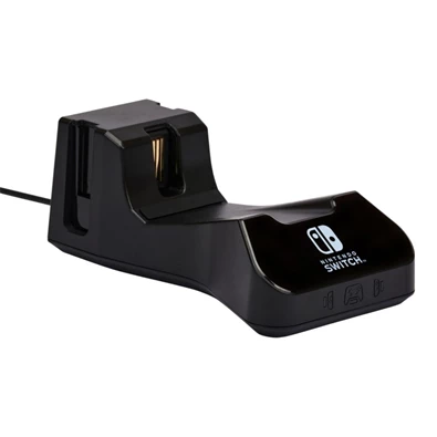 PowerA 1525991-01 Nintendo Switch/Lite/OLED Charging Base fekete kontroller töltőállomás (Újracsomagolt)