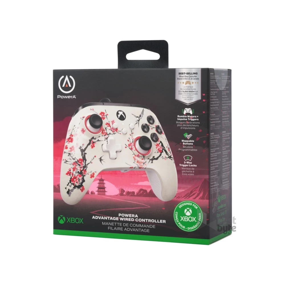 PowerA XBGP0180-01 Advantage Xbox Series X|S/Xbox vezetékes One Warriors Nirvana kontroller ( A )