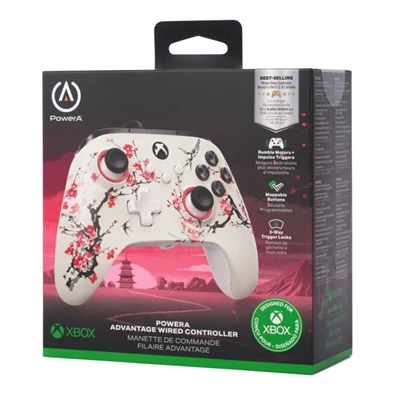 PowerA XBGP0180-01 Advantage Xbox Series X|S/Xbox vezetékes One Warriors Nirvana kontroller ( A )