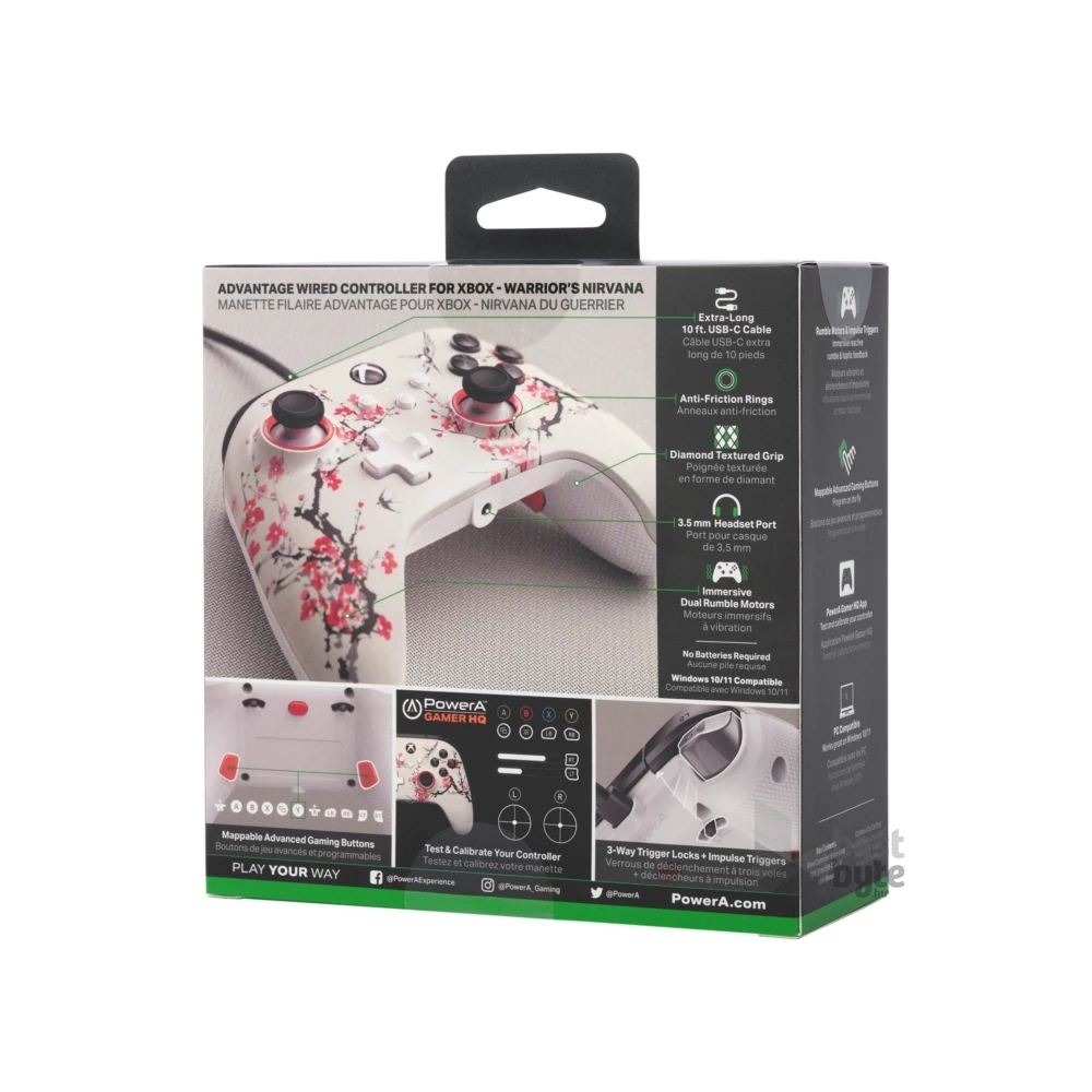 PowerA XBGP0180-01 Advantage Xbox Series X|S/Xbox vezetékes One Warriors Nirvana kontroller ( A )