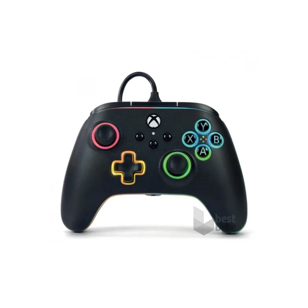PowerA Advantage vezetékes Xbox Series X|S kontroller Lumectra LED-es kontroller ( A )