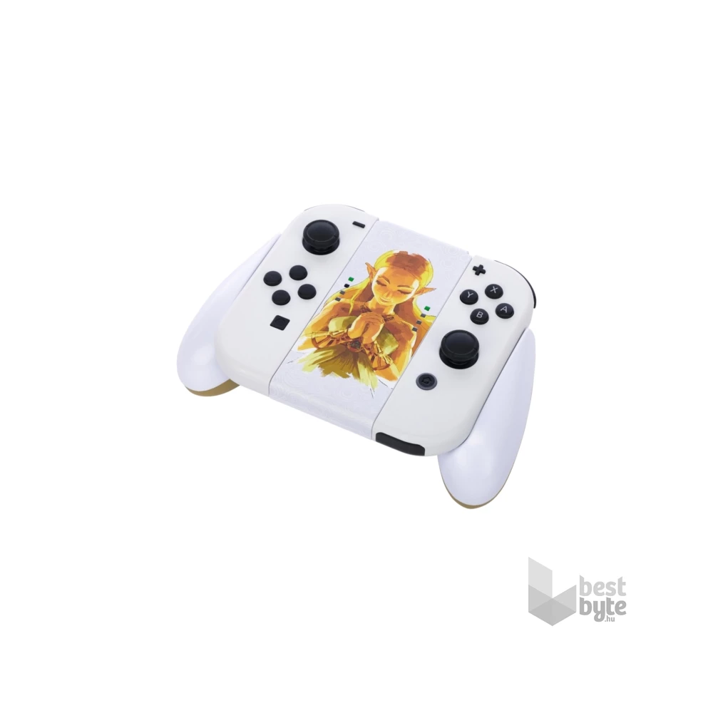 PowerA NSAC0059-01 Comfort Grip Nintendo Switch Joy-Con Princess Zelda fehér kontroller markolat