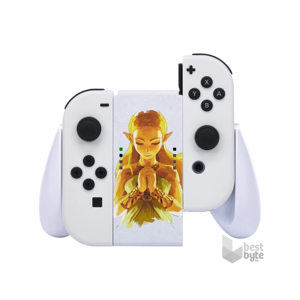 PowerA NSAC0059-01 Comfort Grip Nintendo Switch Joy-Con Princess Zelda fehér kontroller markolat