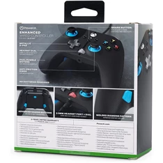 PowerA EnWired Xbox Series X|S / Xbox One vezetékes fekete-kék kontroller