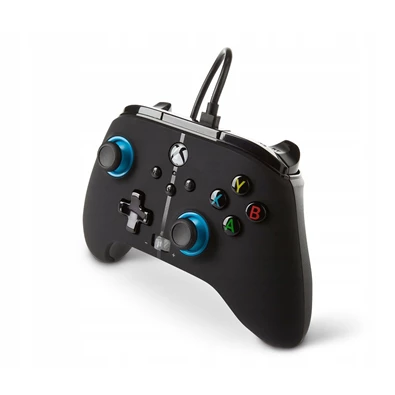 PowerA EnWired Xbox Series X|S / Xbox One vezetékes fekete-kék kontroller