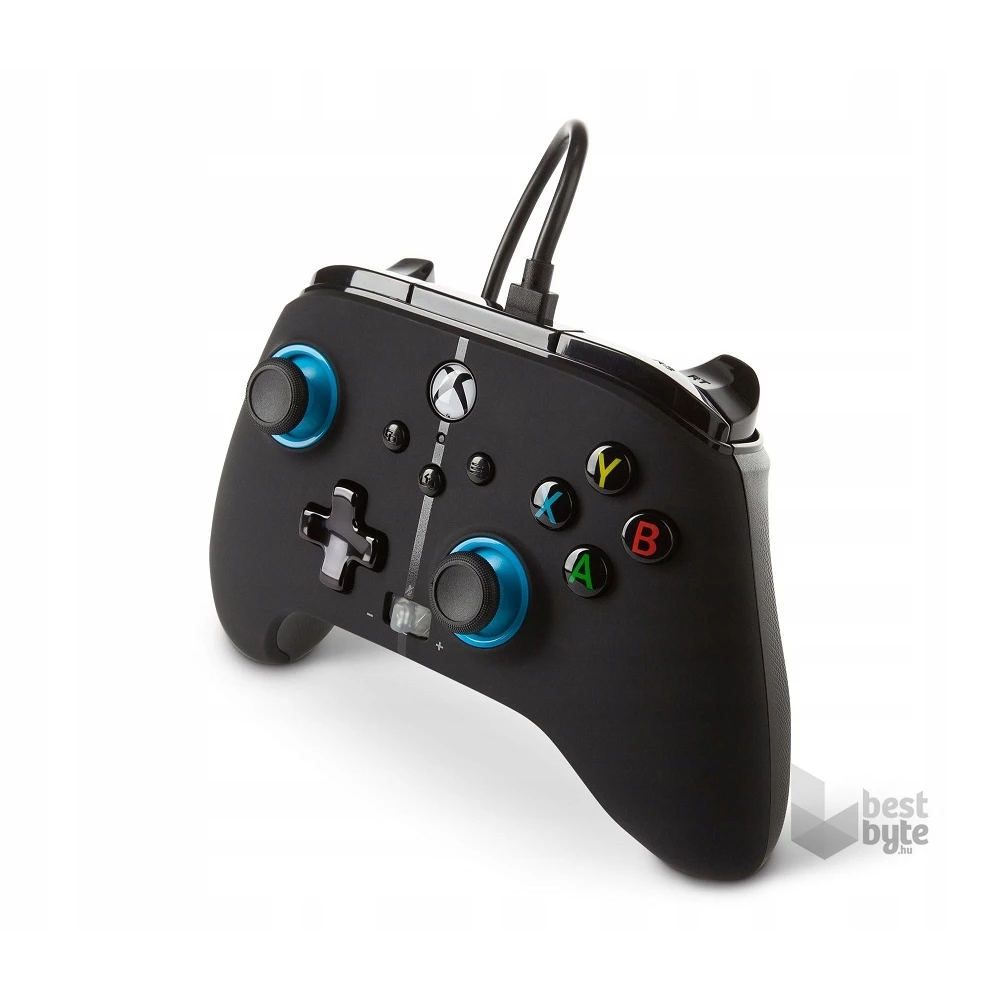 PowerA EnWired Xbox Series X|S / Xbox One vezetékes fekete-kék kontroller