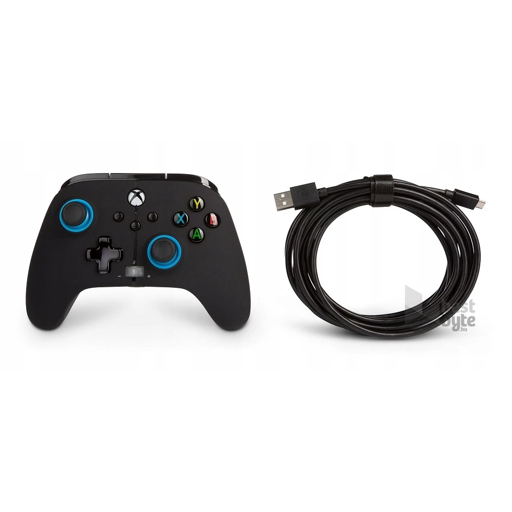 PowerA EnWired Xbox Series X|S / Xbox One vezetékes fekete-kék kontroller